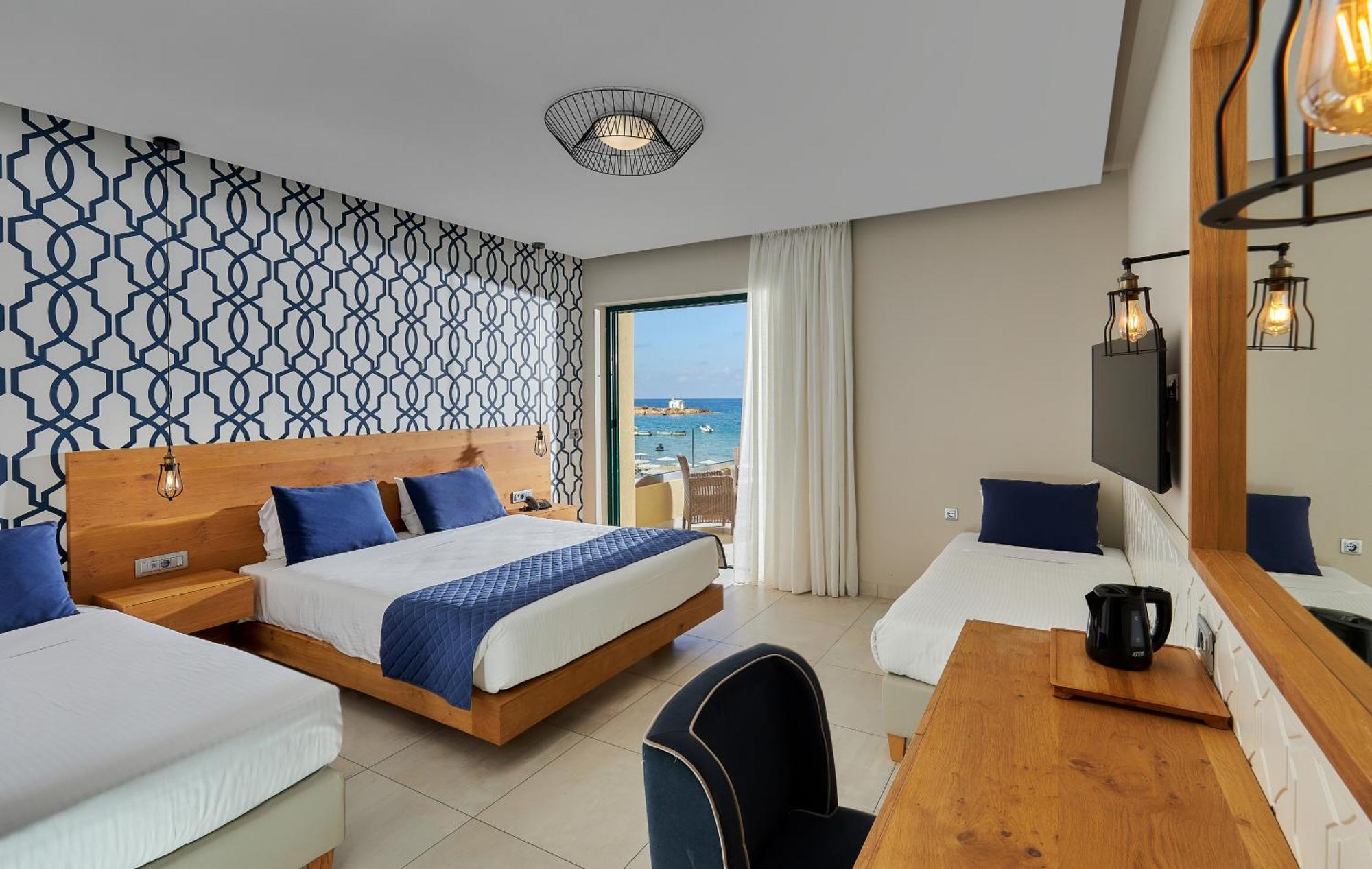 Sirens Beach & Village Малиа Экстерьер фото