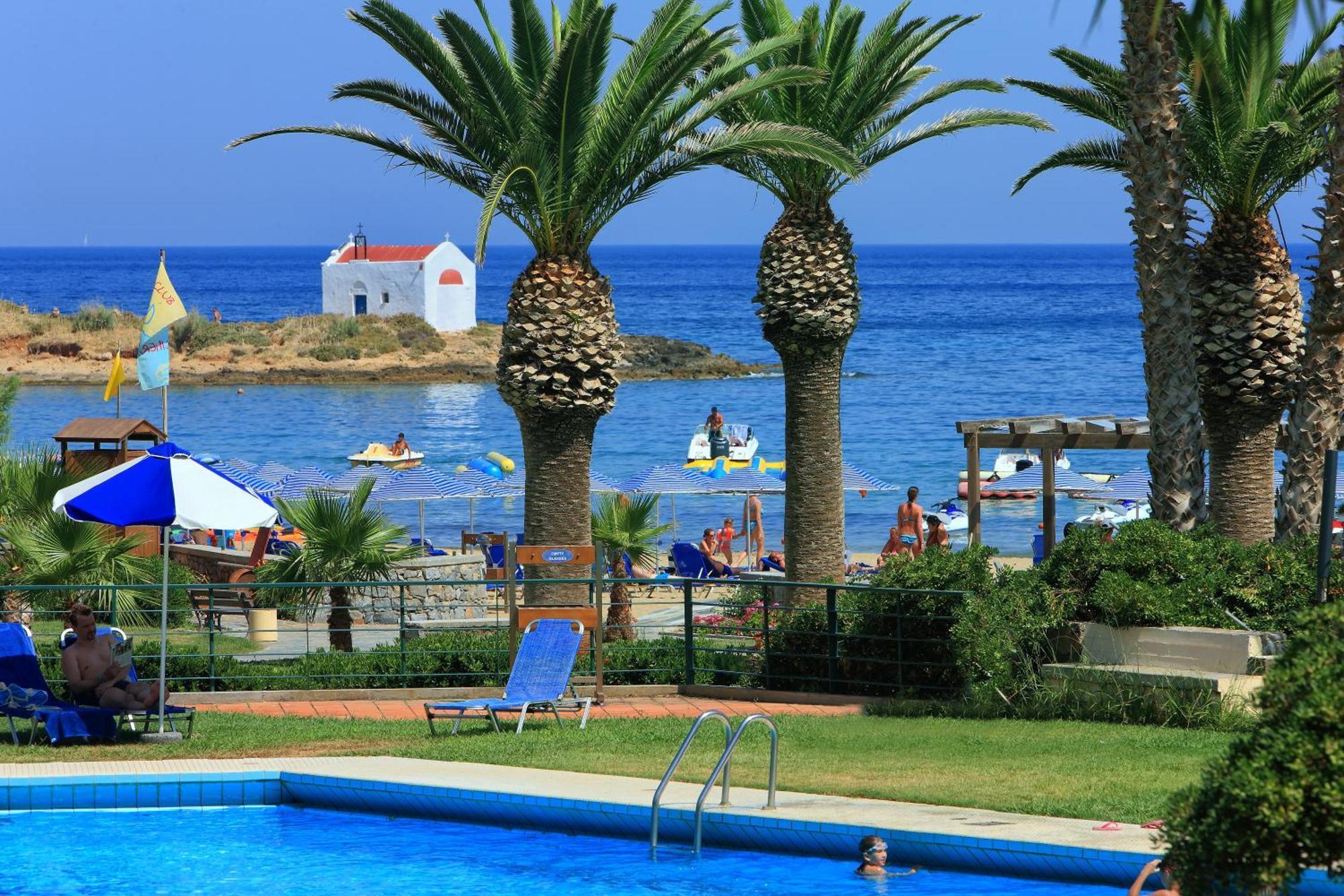 Sirens Beach & Village Малиа Экстерьер фото