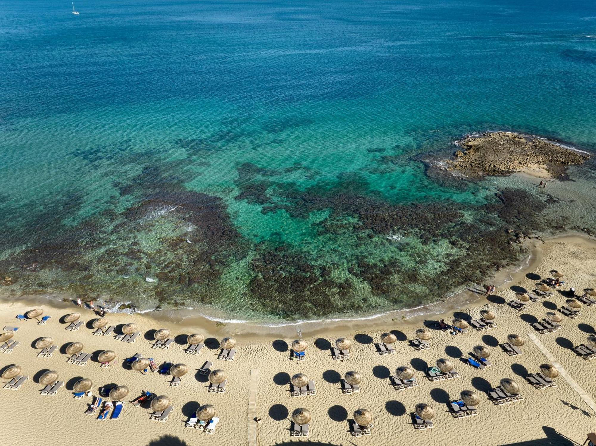 Sirens Beach & Village Малиа Экстерьер фото